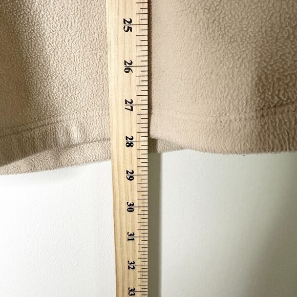 Tuckernuck Dudley Stephens Turtleneck Women S Beige Vello Fleece Tunic Preppy - Picture 7 of 8